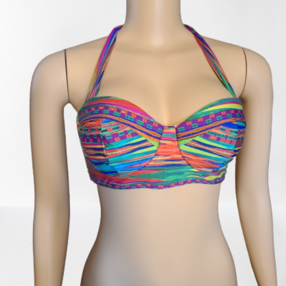 Nanette lepore double tie swim top